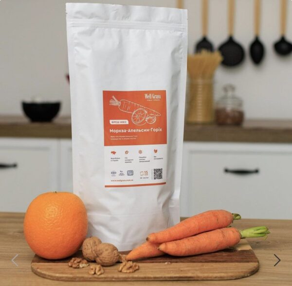 Фреш мікс Морква-Апельсин-Горіх