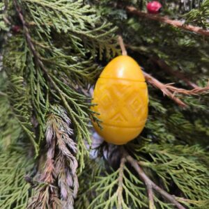 Свічка "Яйце Вишиванка"