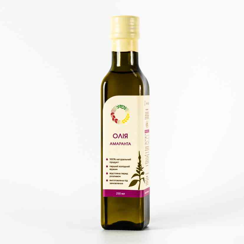 Амарантова сиродавлена олія