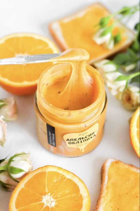 Крем-мед Апельсин-обліпиха
