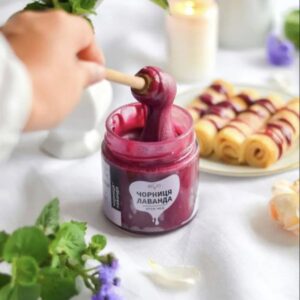 Крем-мед Чорниця-лаванда