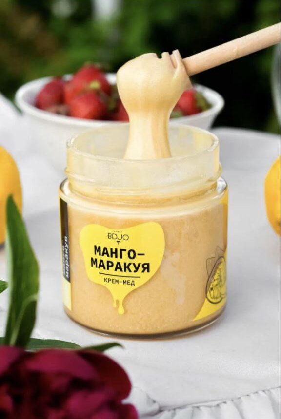 Крем-мед Манго-маракуя