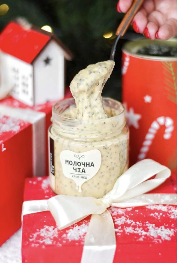 Крем-мед Молочна чіа