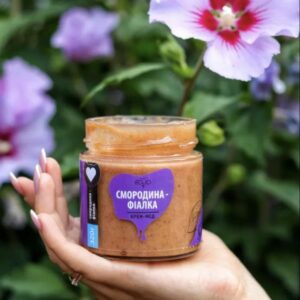 Крем-мед Смородина-фіалка