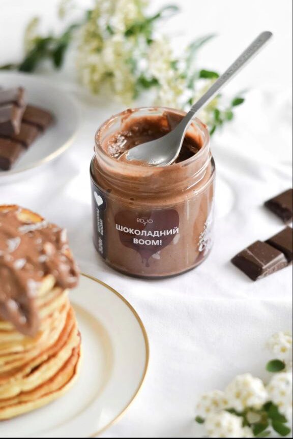 Крем-мед Шоколадний BOOM!