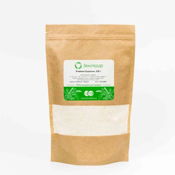 Ячмінне жорнове борошно