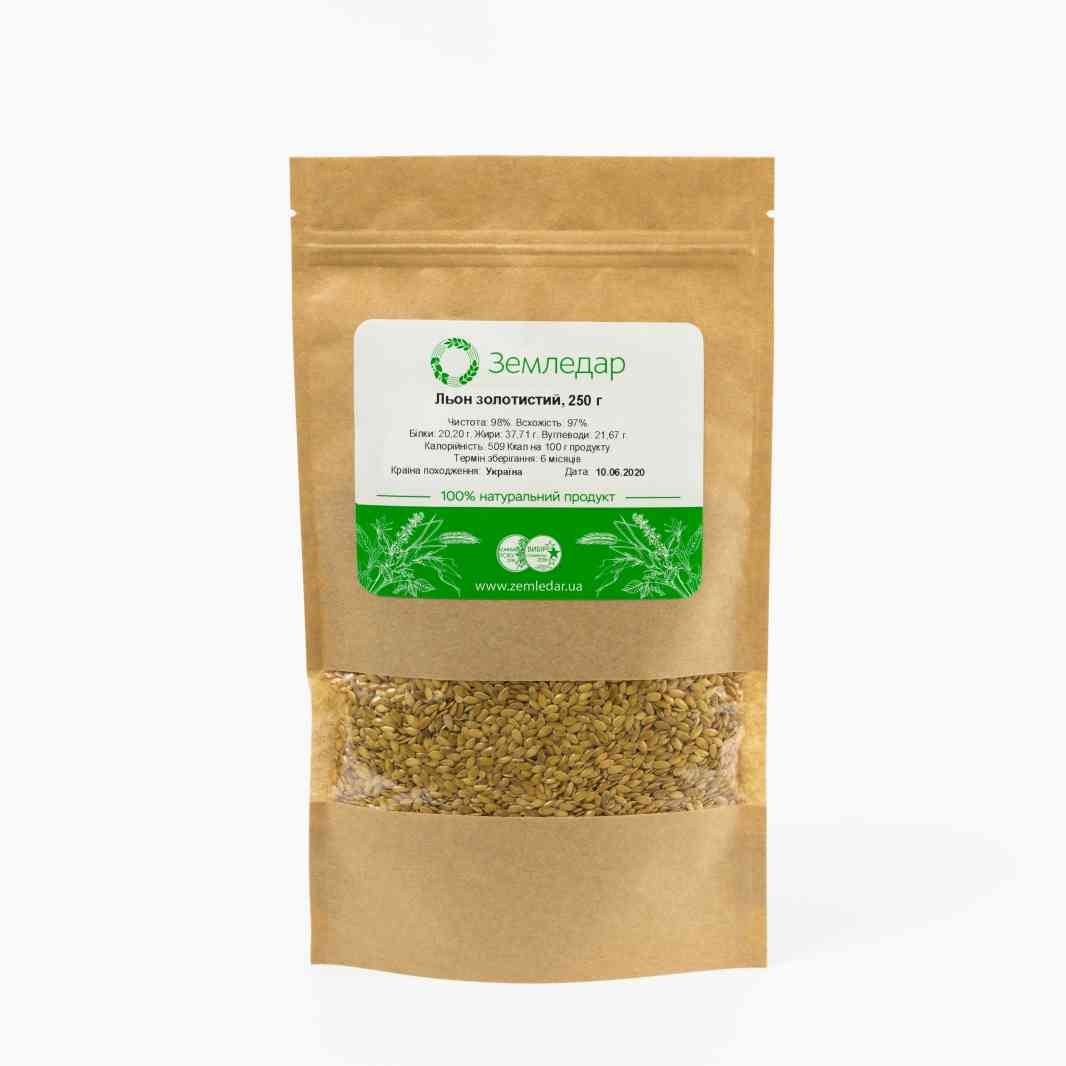 Льон золотий (білий)