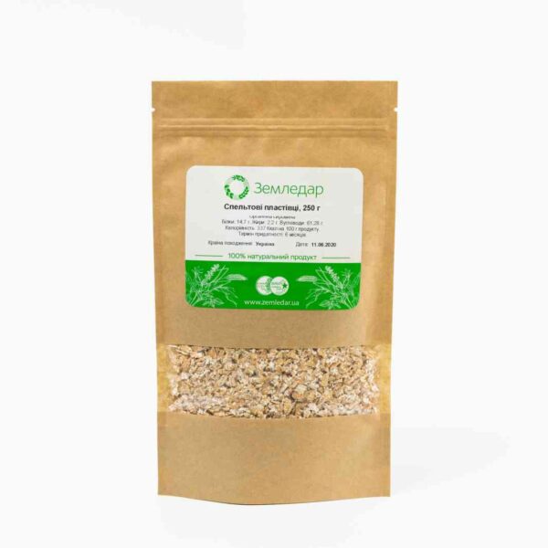 Спельтова крупа плющена