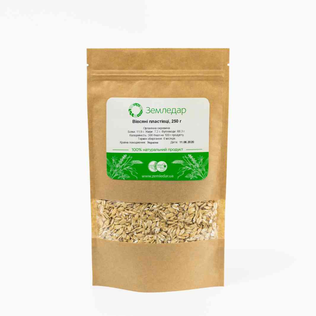 Вівсяна крупа плющена