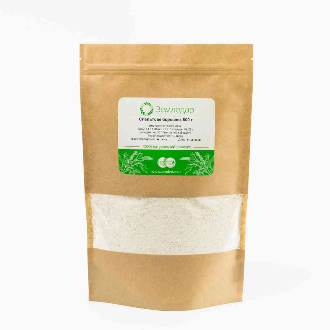 Спельтове жорнове борошно