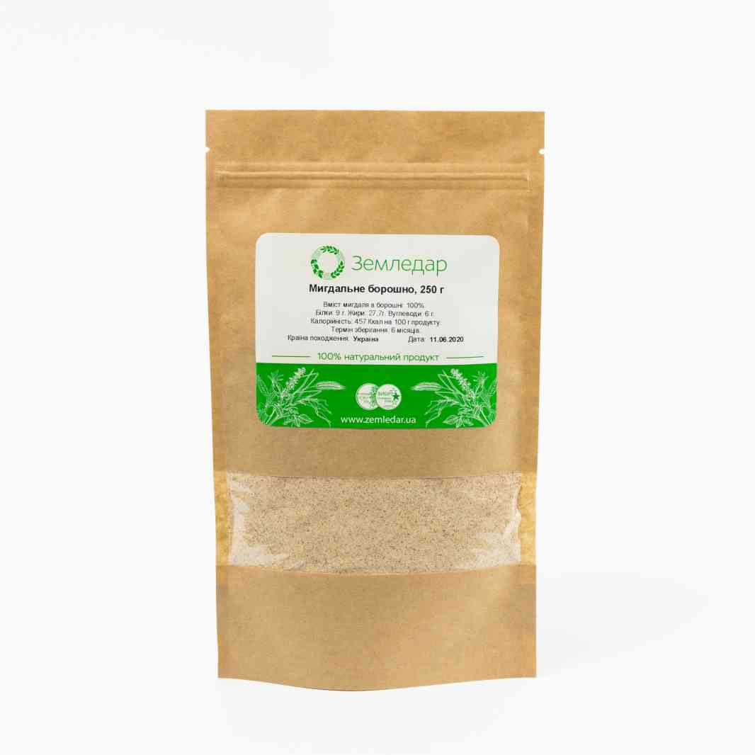 Мигдалеве жорнове борошно