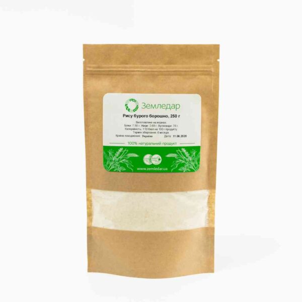 Рису бурого жорнове борошно