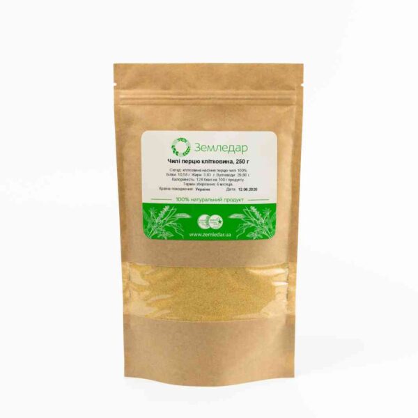 Перцю чилі клітковина