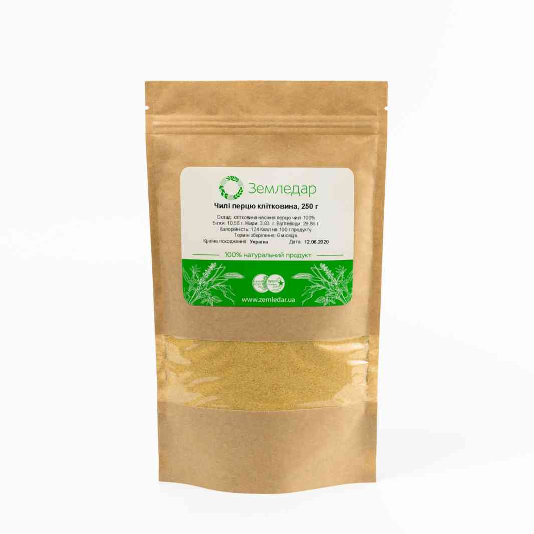 Перцю чилі клітковина