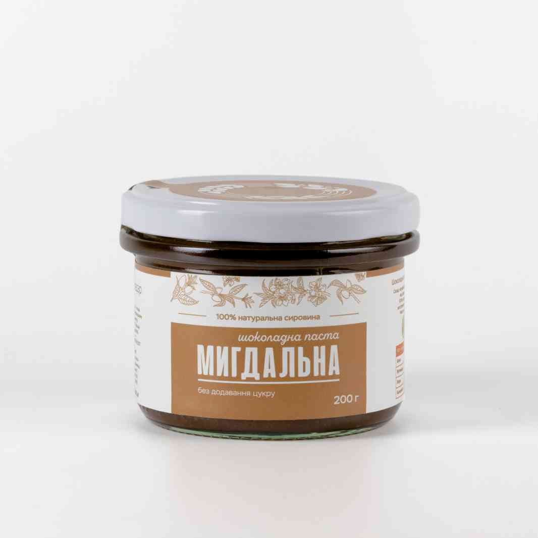 Шоколадно-мигдальна паста