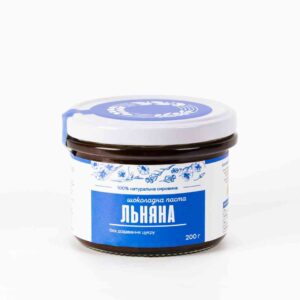 Шоколадно-лляна паста