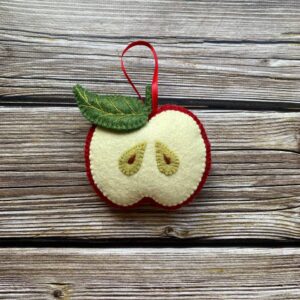 Іграшка-прикраса "Яблуко"