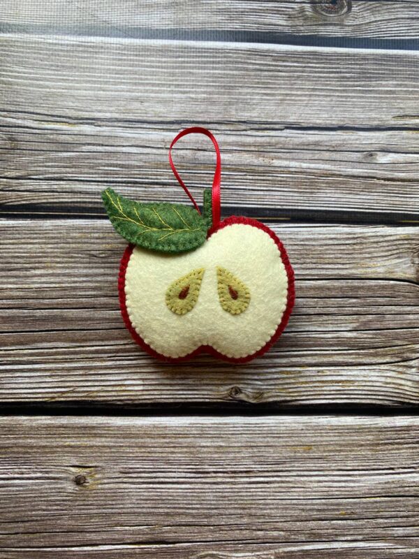 Іграшка-прикраса "Яблуко"