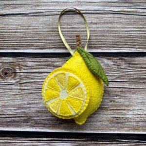 Іграшка-прикраса "Лимон"