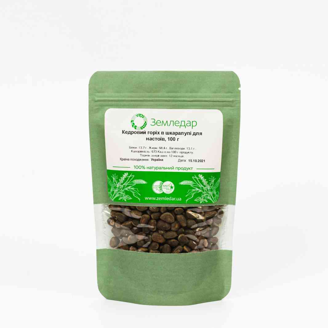 Кедрові горіхи у шкаралупі