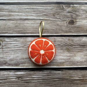 Іграшка-прикраса "Мандарин"